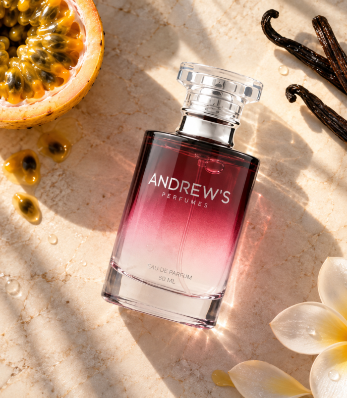 Perfume de Maracuyá, Vainilla y Frangipani